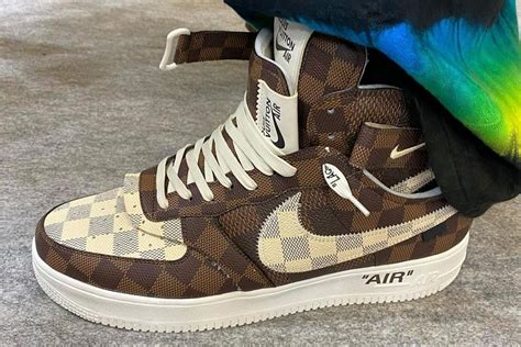 nike schoenen louis vuitton|Louis Vuitton air force 1 sneakers.